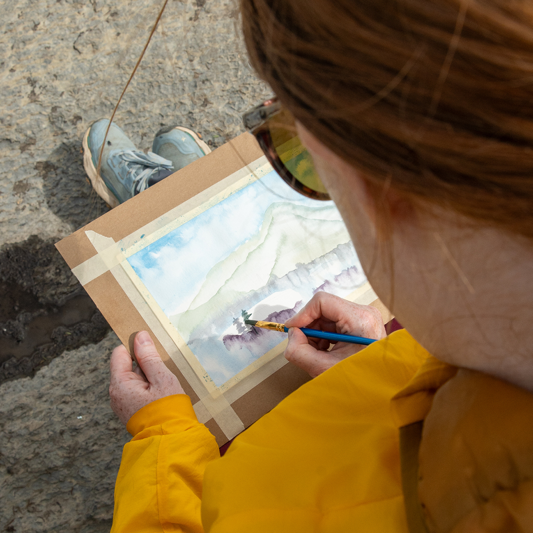 Watercolor Painting in the Rockies (August 24th) Hero thumbnail