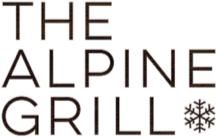 The alpine grill logo