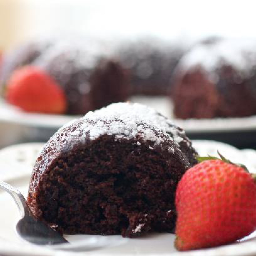 Sunshine Recipes: Vegan Chocolate Cake Hero thumbnail