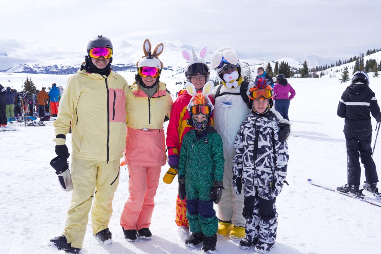 Easter Bunny & Egg Hunt | Banff Sunshine Village Ski & Snowboard Resort