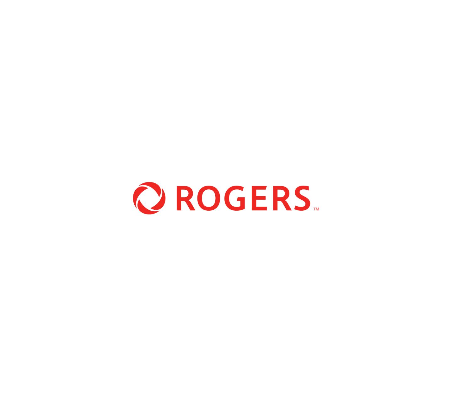 Red Rogers logo centered on a white background.